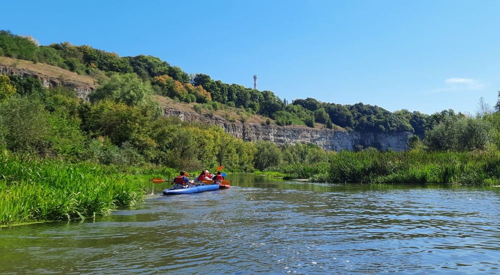 Сплав Смотричем (фото ZAXID.NET)