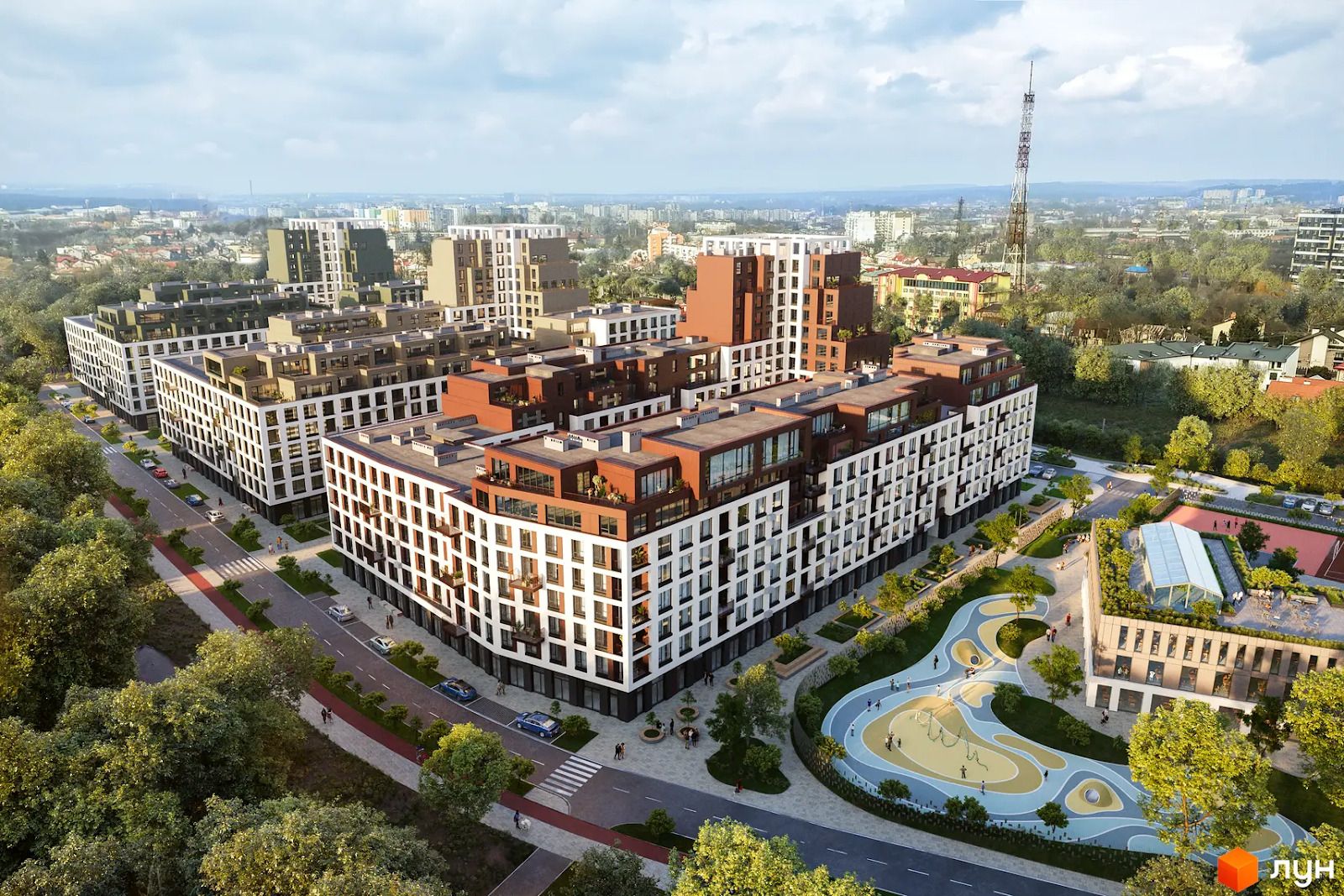 ЖК Зоряні у Львові / «Інтергал-Буд»