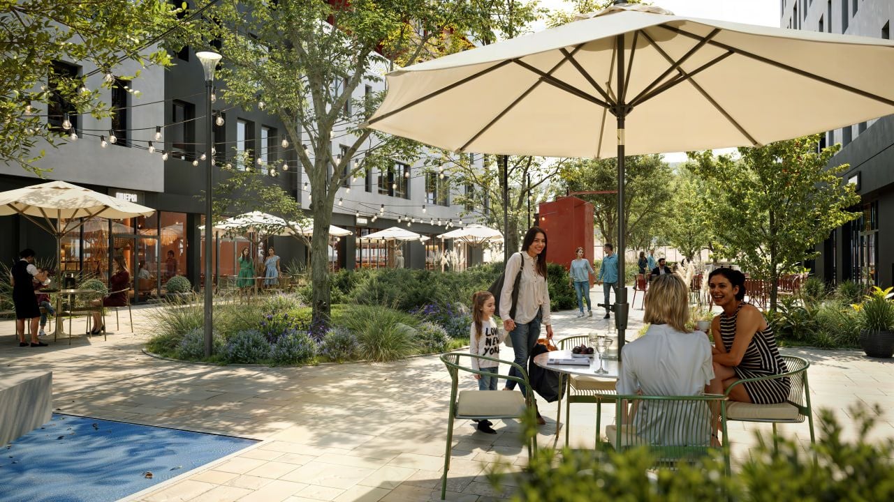 ЖК Big Ben має галерейний тип забудови / Рендер РІЕЛ