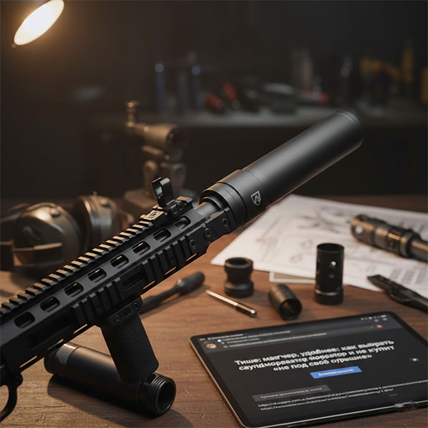  Тише, мягче, удобнее: как выбрать саундмодератор и не купить «не под своё оружие»