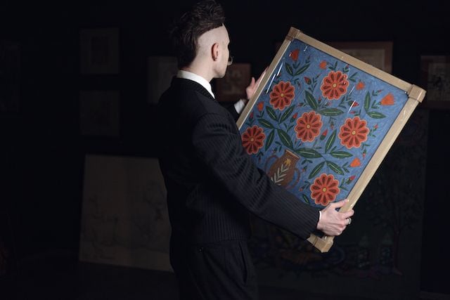 Марія Примаченко «Квіти життя у вазі» (фото Mercury Art Center)