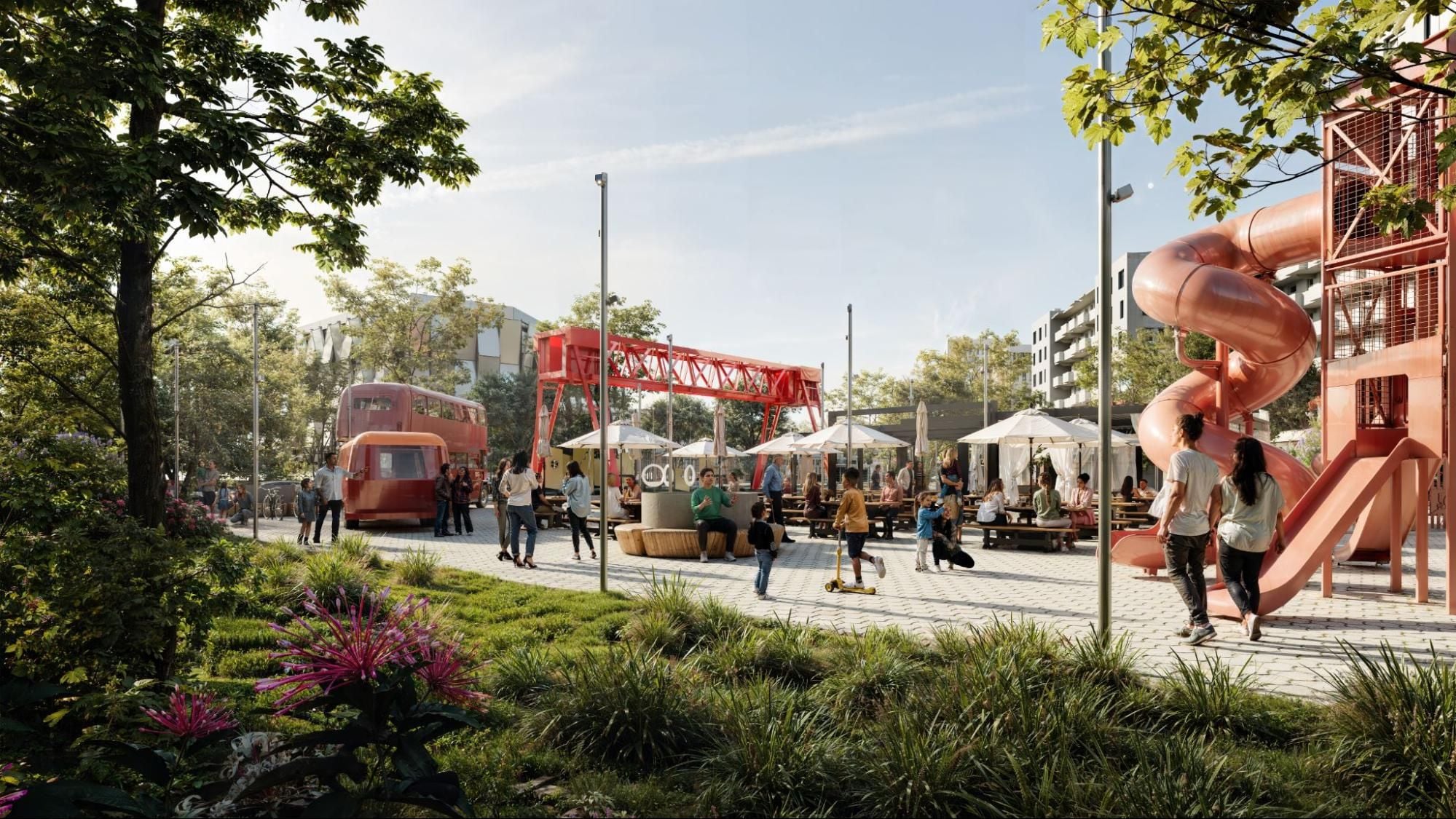 ЖК Big Ben створювався як самодостатній міський квартал / Візуалізація РІЕЛ