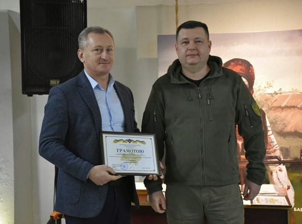 Андрій Бурачик та Ігор Бріка (Фото Рівненської ОВА)