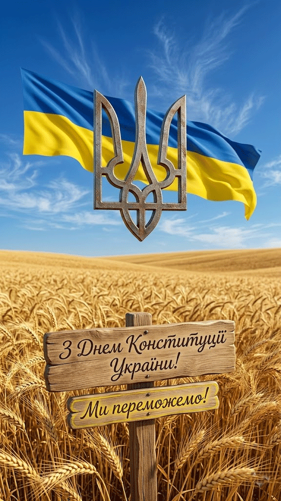 mes7 ‣ Українські новини З Днем конституції День Конституції України. Найкращі привітання