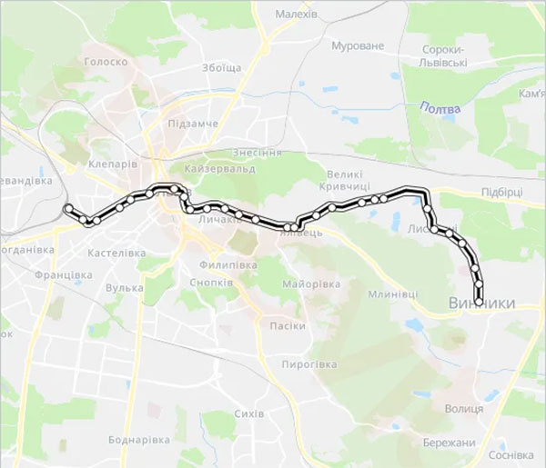 march1 ‣ Українські новини  Автобус 29 Львів – розклад, маршрут і ціна проїзду