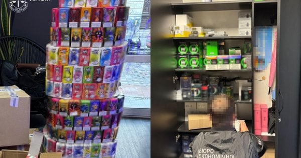 У Львові виявили мережу вейп-магазинів, яка торгувала підробленими електронними сигаретами