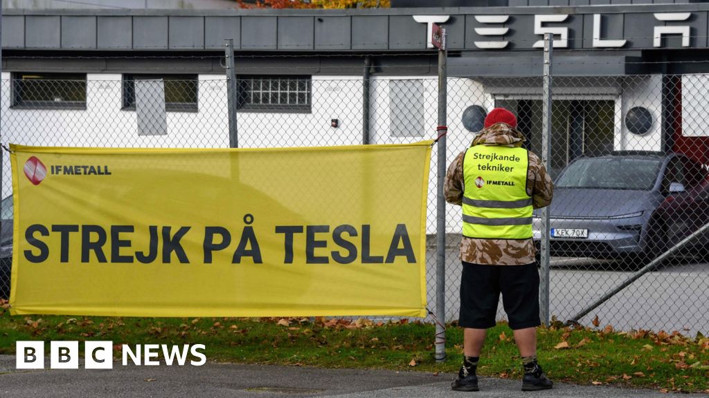 Вражаючі шведські працівники, які протистоять автоконцерну Tesla