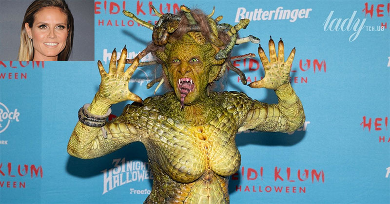 fur9 ‣ Українські новини Хелловін 2025: Медуза Хайді Клум, добрий Трамп і шалені герої ночі