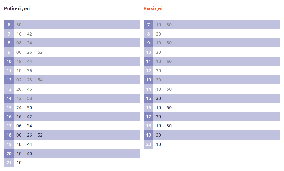image ‣ Українські новини Маршрут автобуса 27 у Львові: Пасічна – Скнилів, розклад і всі зупинки