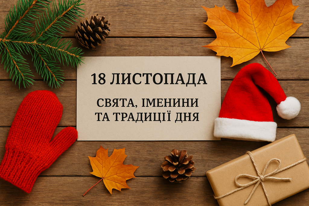 image ‣ Українські новини 18 листопада: свята, іменини та традиції дня