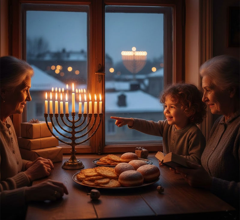 hanyuyka ‣ Українські новини Ханука 2025 – свято світла, яке триває вісім днів ‣ Українські новини