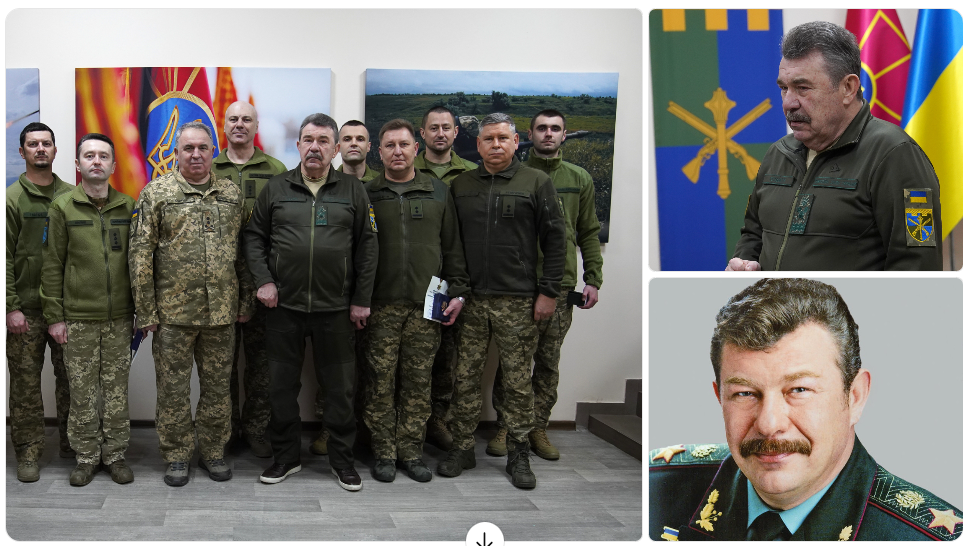 image ‣ Українські новини Колишній міністр оборони Олександр Кузьмук нагородив бійців тероборони/