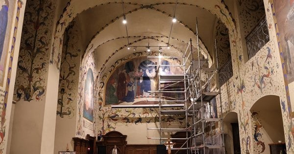 Оновлення фресок Розена в каплиці старої семінарії у Львові – фото