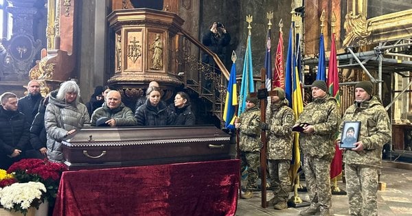 У Львові поховали ветерана Юрія Бондаренка, якого вбили під час перевірки документів