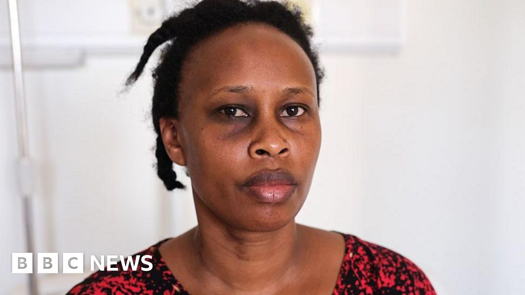 Головнокомандувач армії Уганди Мухузі Кайнеругаба спростовує звинувачення в нападі на дружину Бобі Вайна.