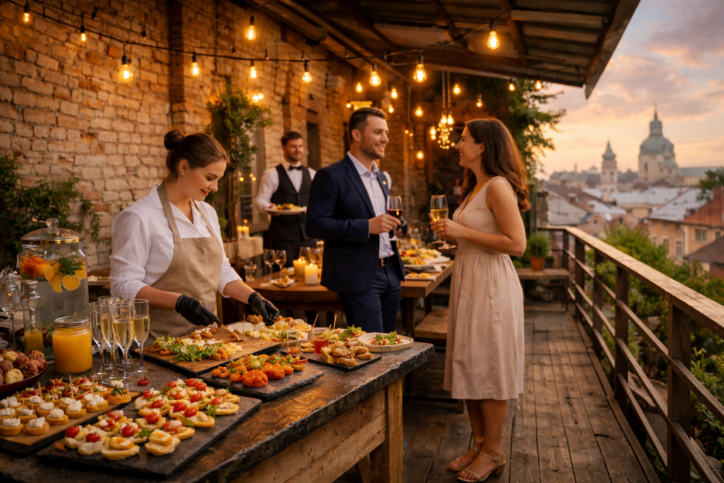 image ‣ Українські новини Кейтеринг у Львові, як обрати формат і меню події