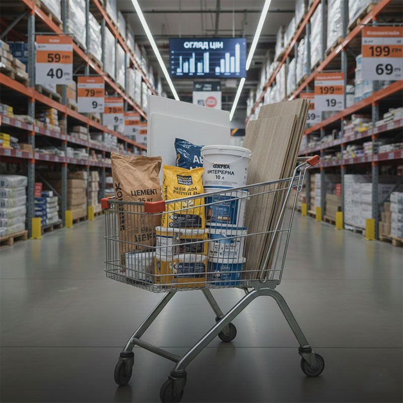 sb18 ‣ Українські новини Ціни на будматеріали і ремонт на 20 лютого