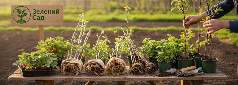 саджанці дерев