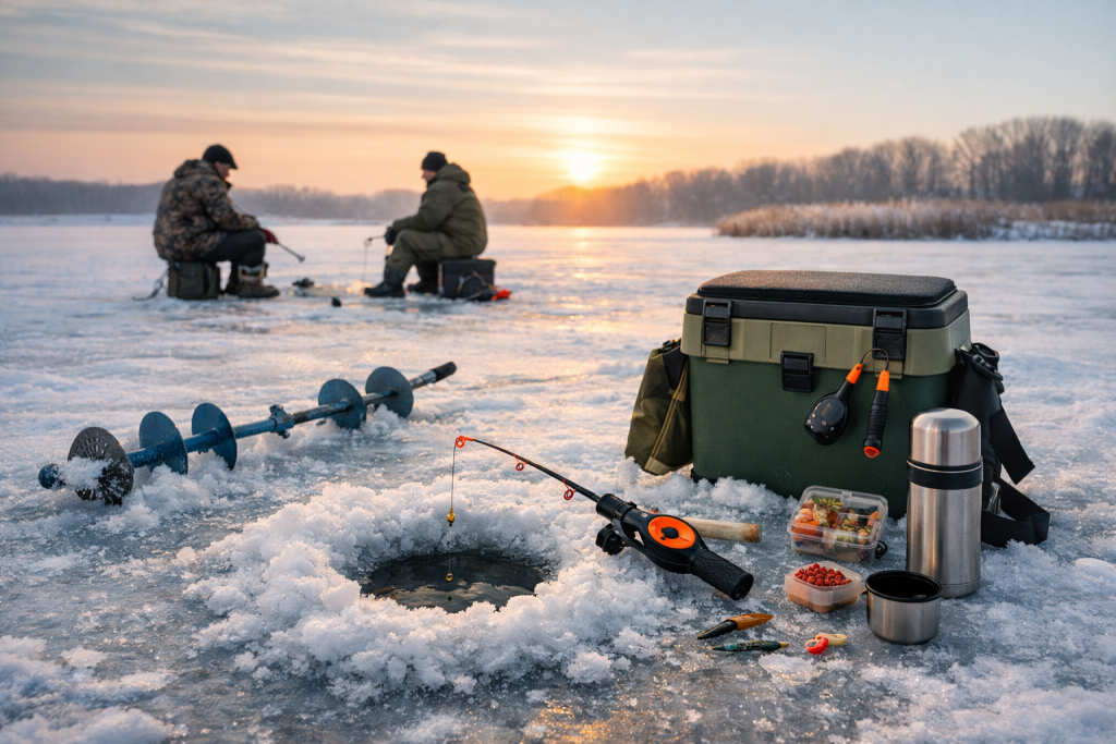 Зимова риболовля: Як підготуватися та які снасті обрати для найкращого улову