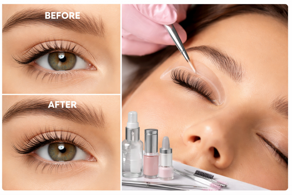 Как добиться эффекта густых и длинных ресниц: секреты профессиональных средств для ламинирования