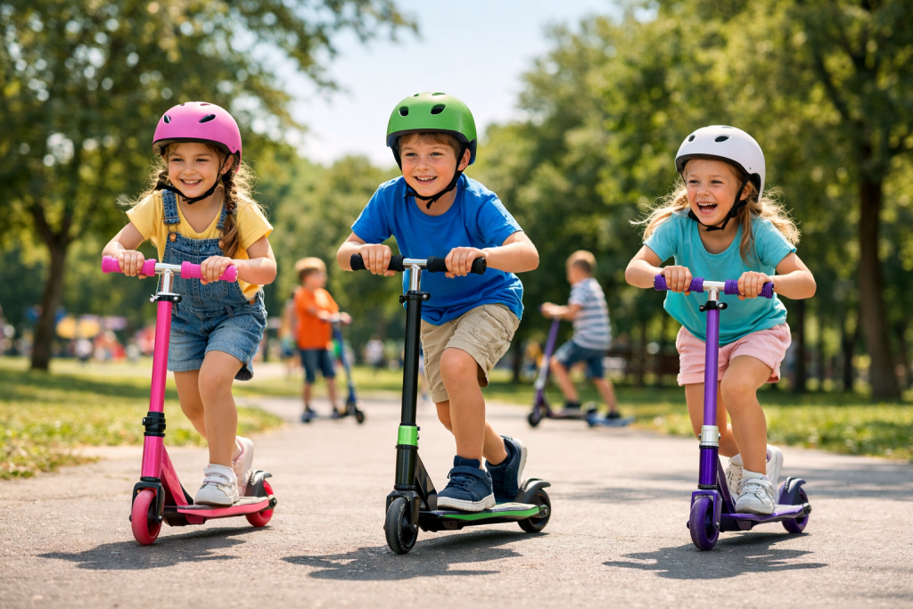 Чим корисний самокат для розвитку дитини