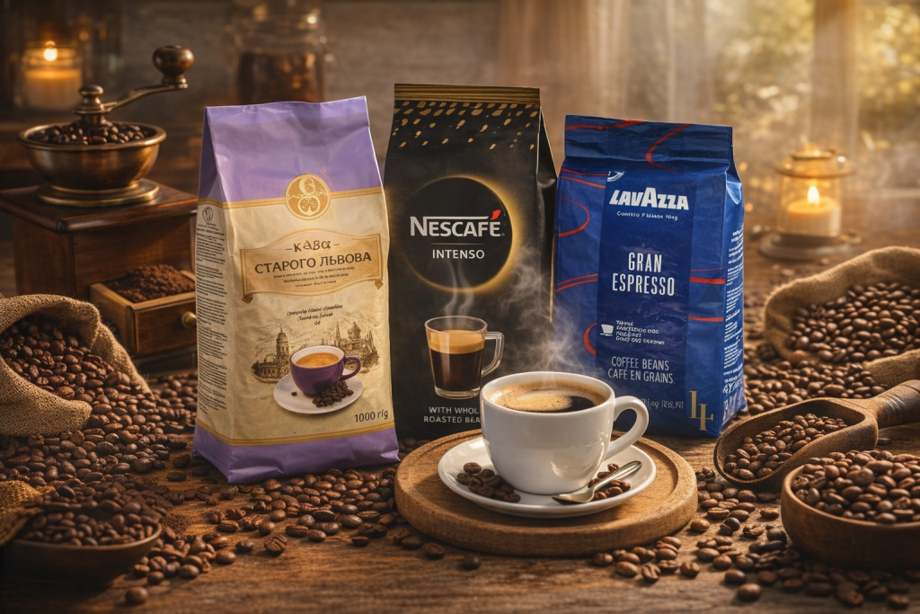 ціна кави в зернах 1 кг