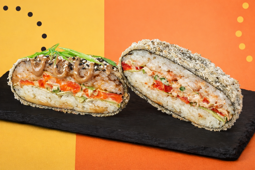 Суші бургер з тунцем