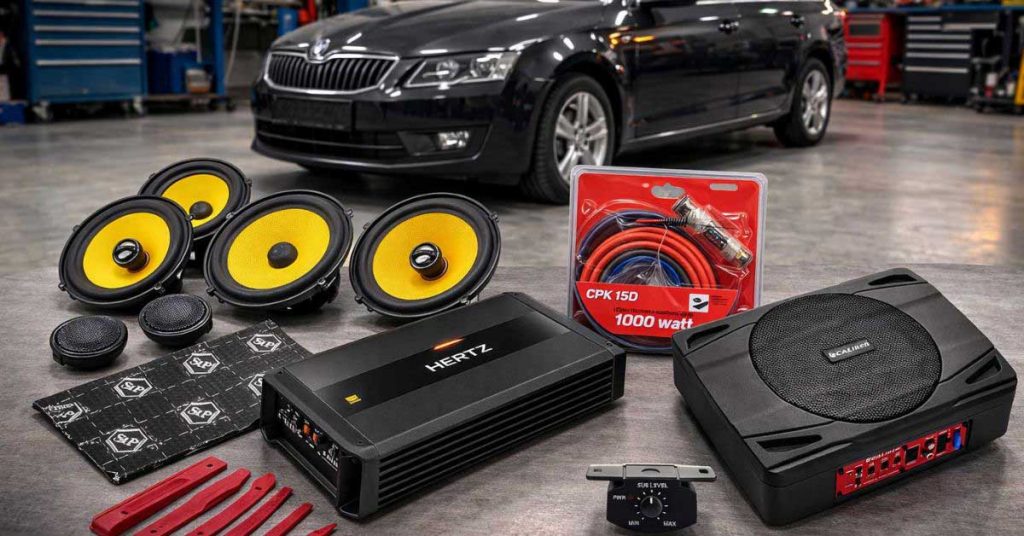 Skoda Octavia III: як правильно покращити звук авто