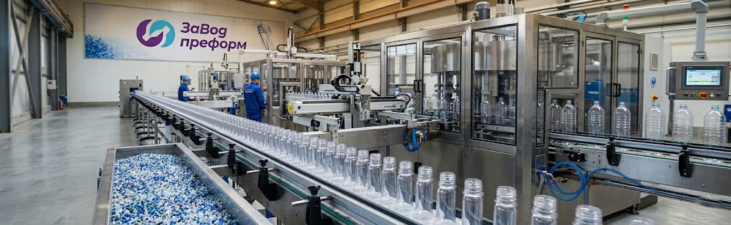 Виробництво ПЕТ-пляшок