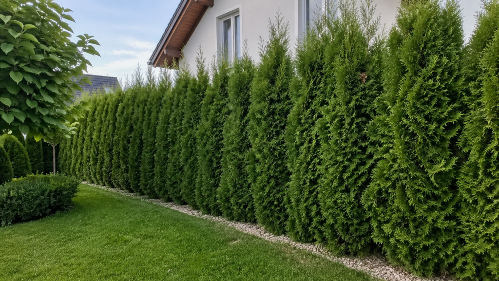 Топ-5 хвойних кущів для створення живої огорожі: Швидко, густо та цілий рік
