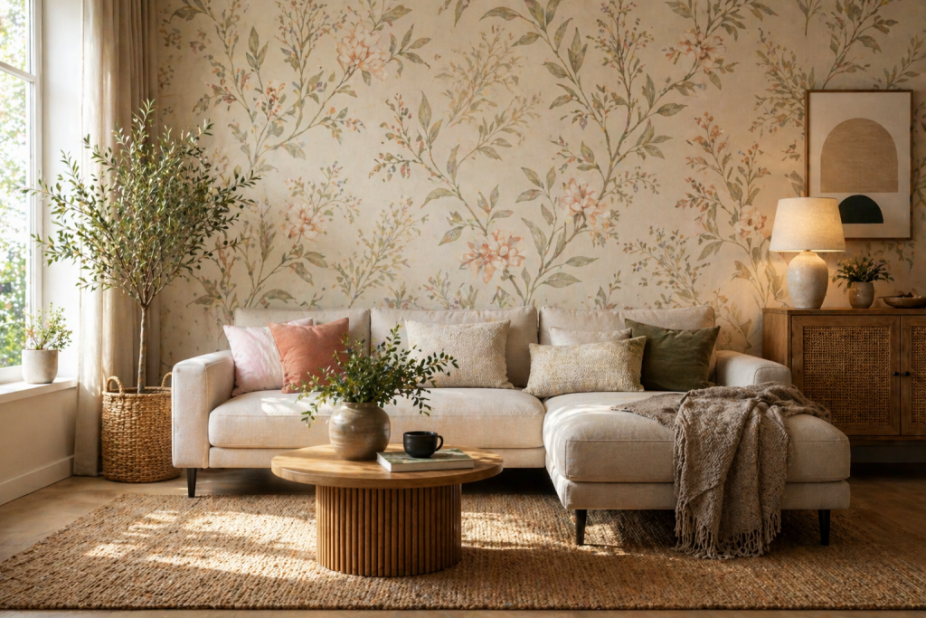 Як швидко оновити інтер'єр: 5 секретів вибору шпалер для вітальні, які здивують гостей