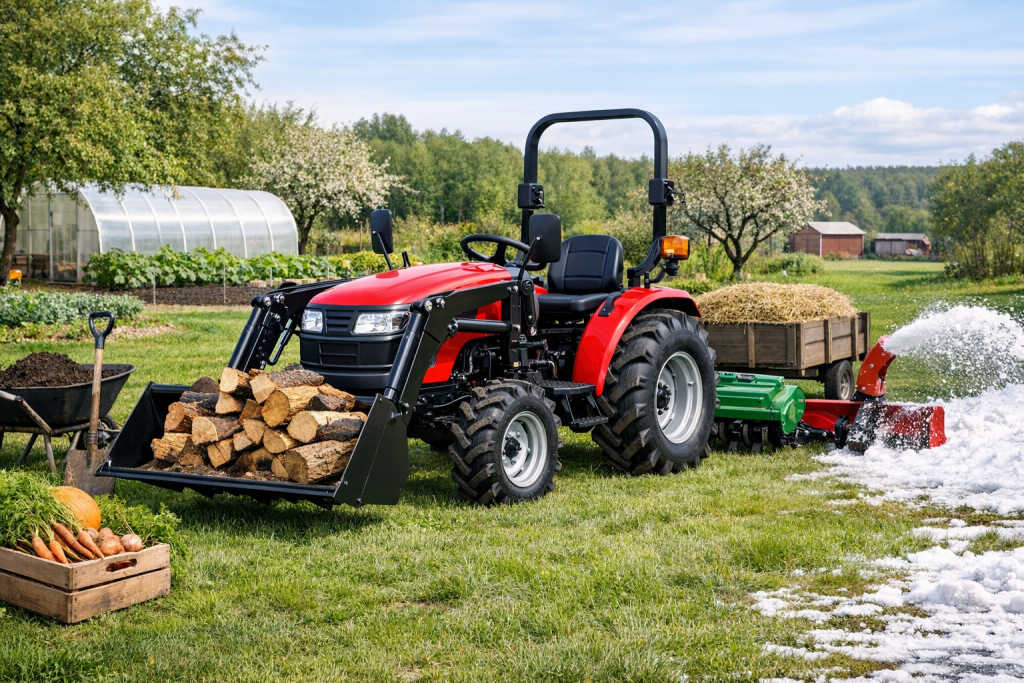 мини трактор