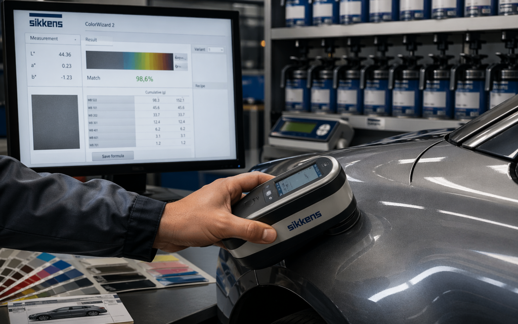 Как правильно подобрать цвет и тип краски для автомобиля