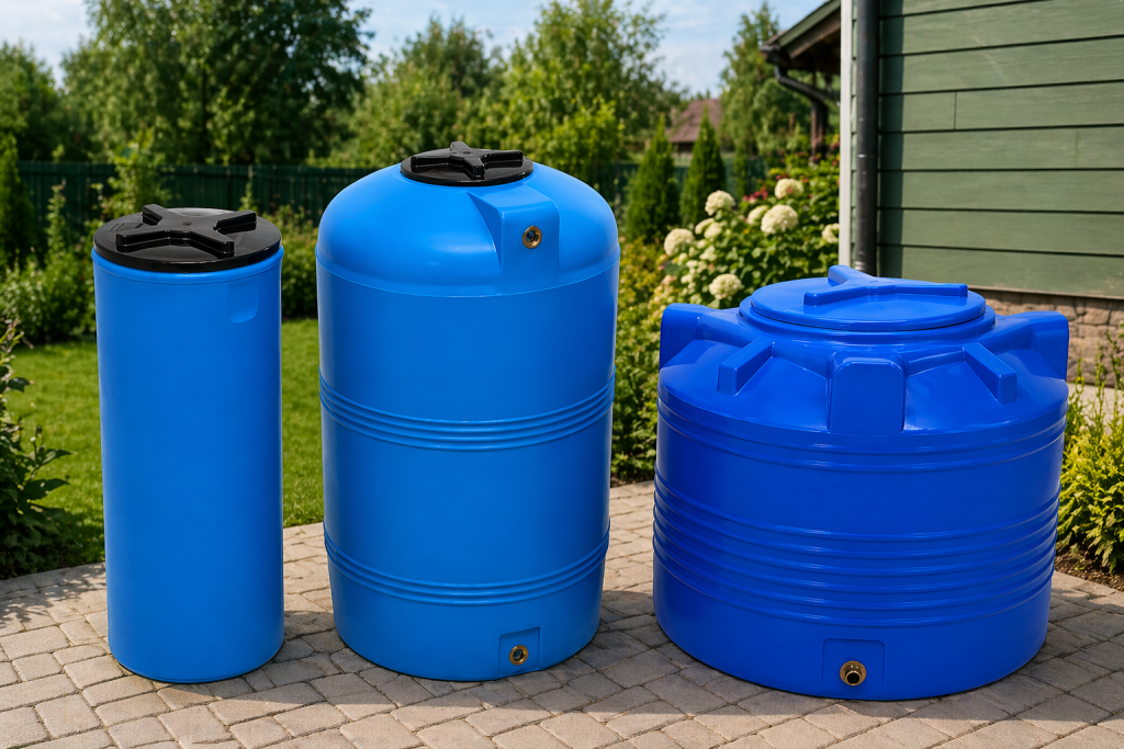 пластиковые емкости вертикальные