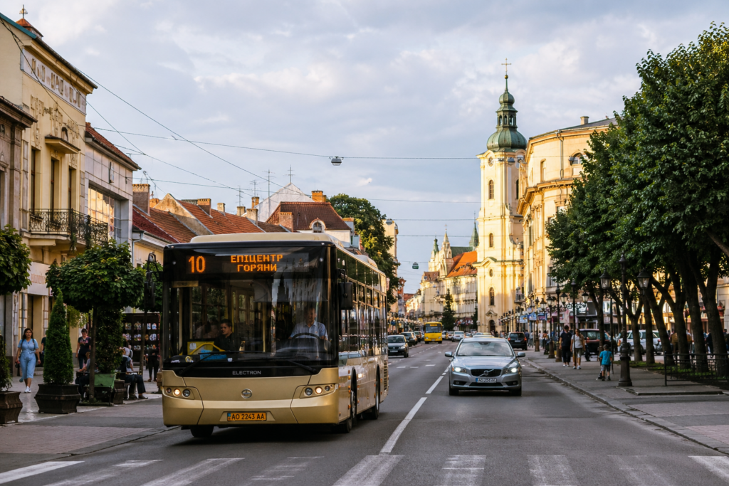 Маршрути Ужгорода