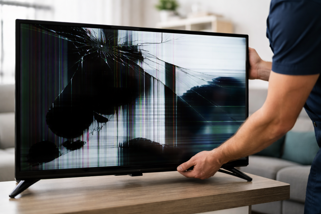 Замена матрицы телевизора Samsung 50 дюймов - что делать, если экран разбился