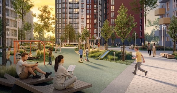 Ранок та вечір: як нове житло перетворюється на органічну частину живого простору міста