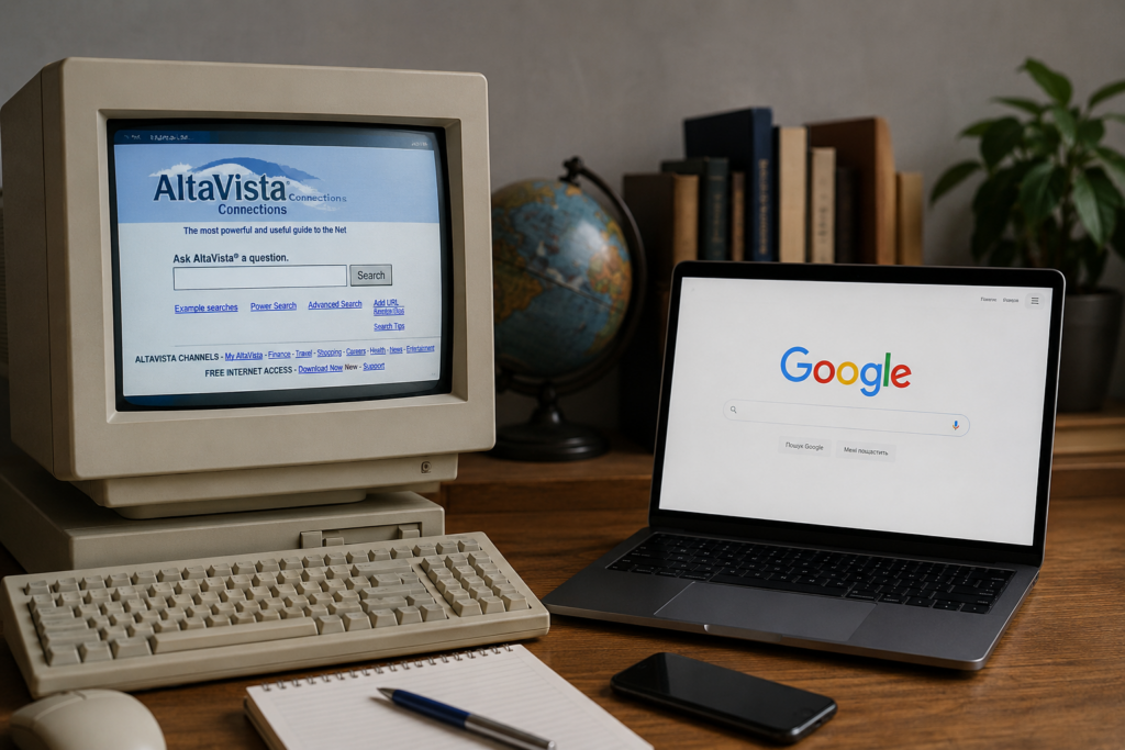 До Google - як змінився пошук