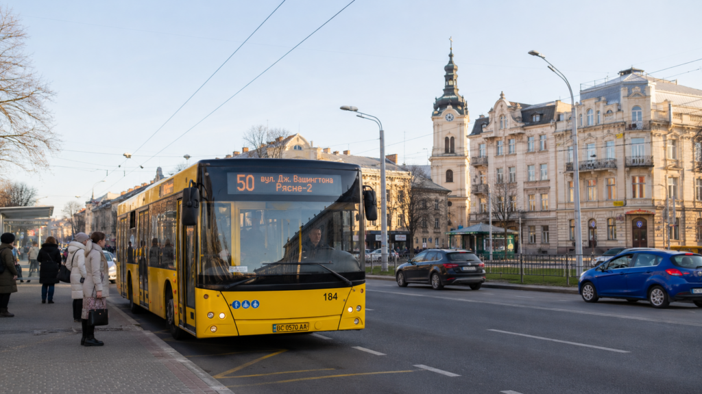 З Рясного до центру: найпростіший маршрут
