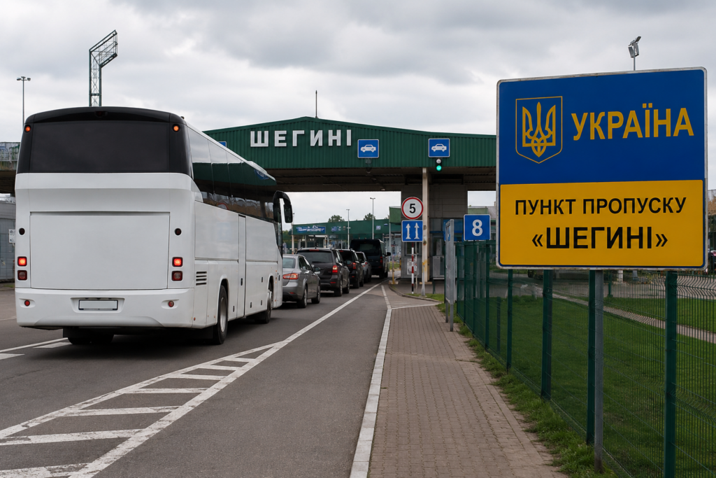 Автобуси через «Шегині» зупинять