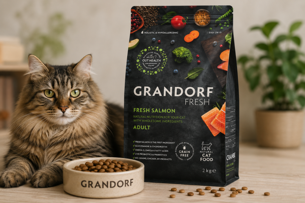 Сухий корм для котів Grandorf Подробнее: https://petmart.com.ua/suhie-korma-dlya-koshek-grandorf