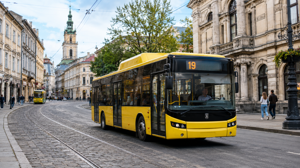 Автобус №19 у Львові