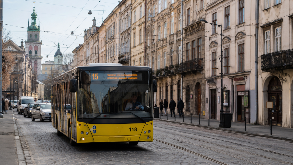 Автобус №15 у Львові - розклад, зупинки та корисні деталі