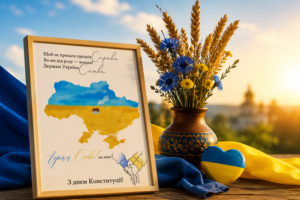 cb0828ad-b082-4c8b-a187-39098f5a9b67 ‣ Українські новини текст до Дня Конституції Привітання з Днем Конституції України 2026