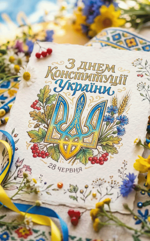 rog46 ‣ Українські новини привітання з Днем Конституції України Привітання з Днем Конституції України 2026