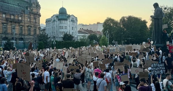 У Львові вдруге пройшла акція на підтримку Михайла Федорова: на мітинг прийшло більше учасників