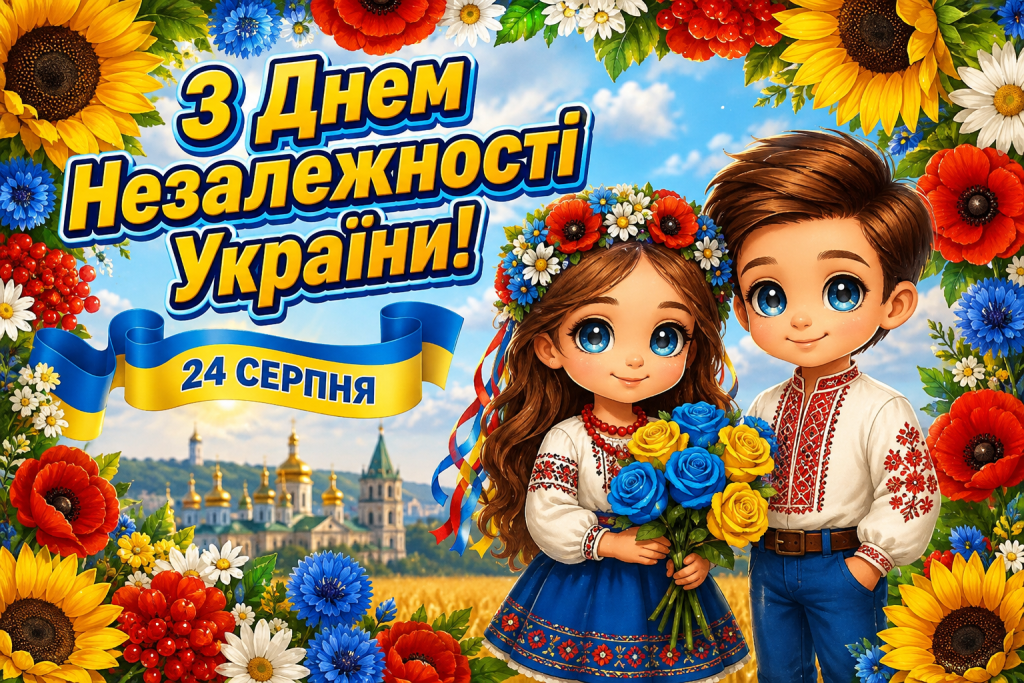 411b2e7b-0c05-4bce-afb0-e4b90ff4a256 ‣ Українські новини Привітання для рідних Привітання з Днем Незалежності України 2026