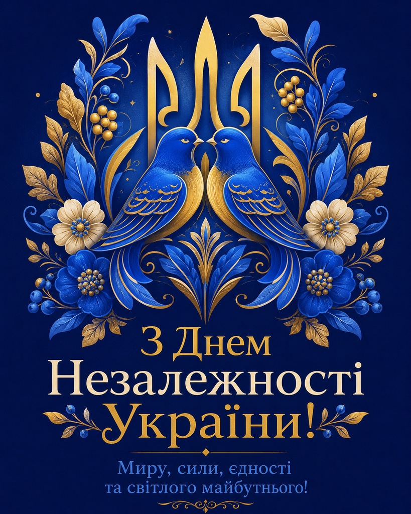 image ‣ Українські новини Вітаю з Днем Незалежності! Привітання з Днем Незалежності України 2026