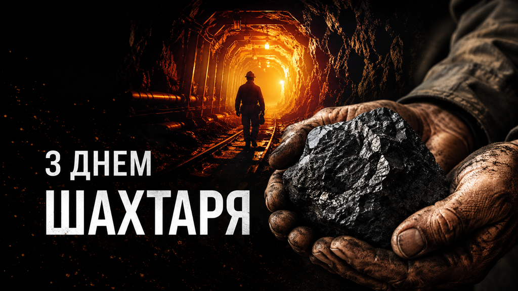 привітання з Днем шахтаря 30 серпня — День шахтаря 2026 в Україні