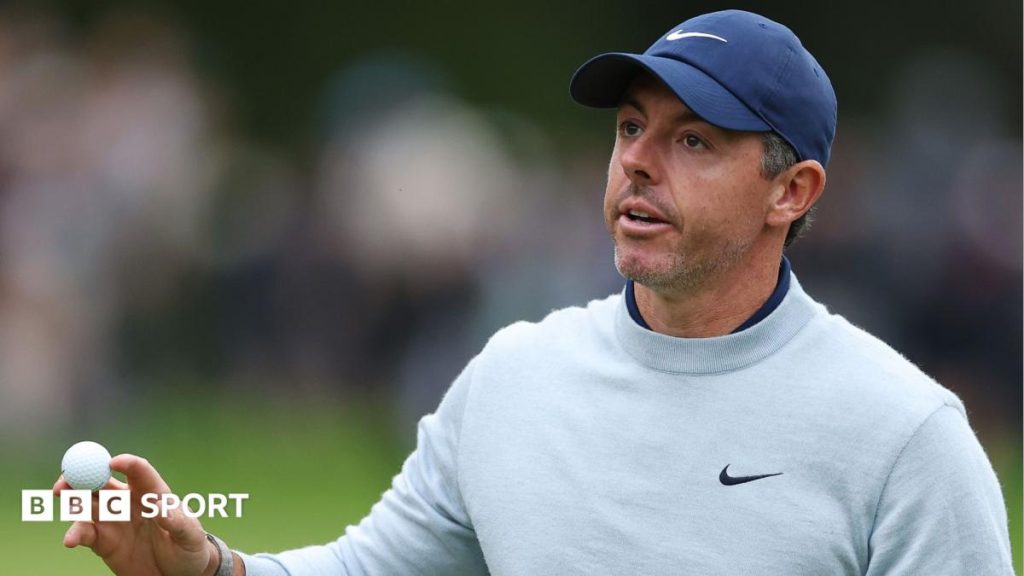 BMW PGA Чемпіонат: Рорі МакІлрой бореться за перемогу на Уентворті